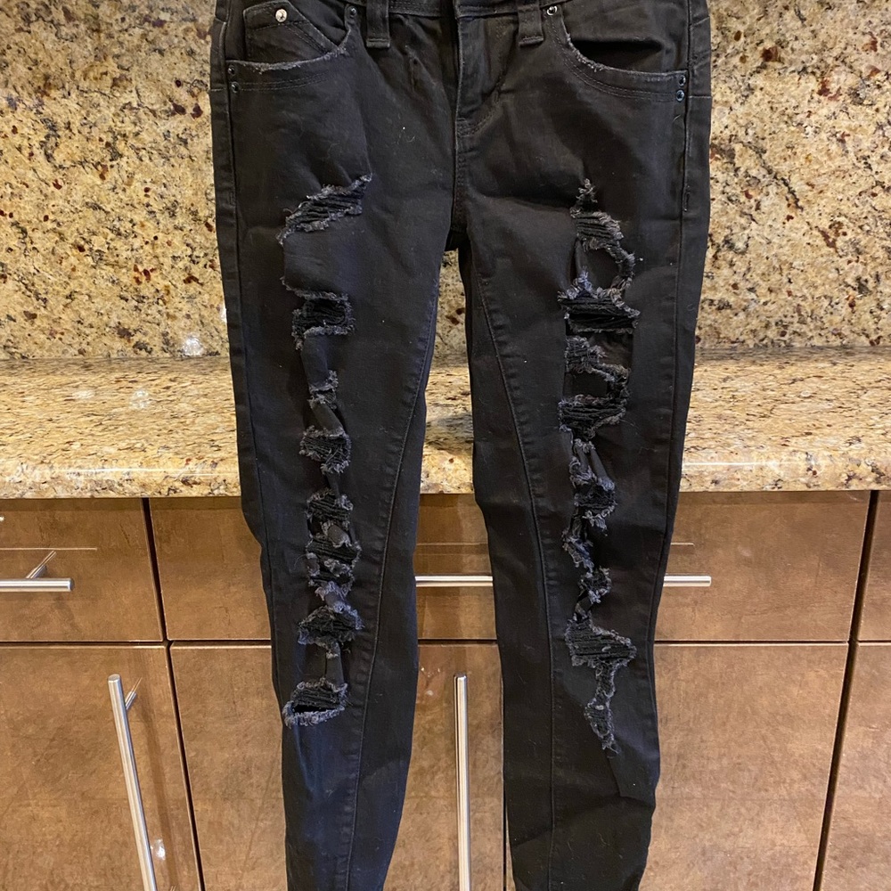 YMI BLACK STRETCHY JEANS